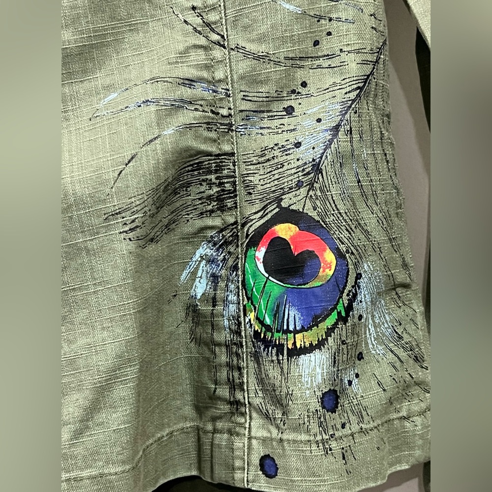 ROXY Adorable Military Style jacket - Picture 5 of 7